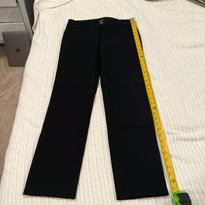 Black Ann Taylor straight leg work pant NWT